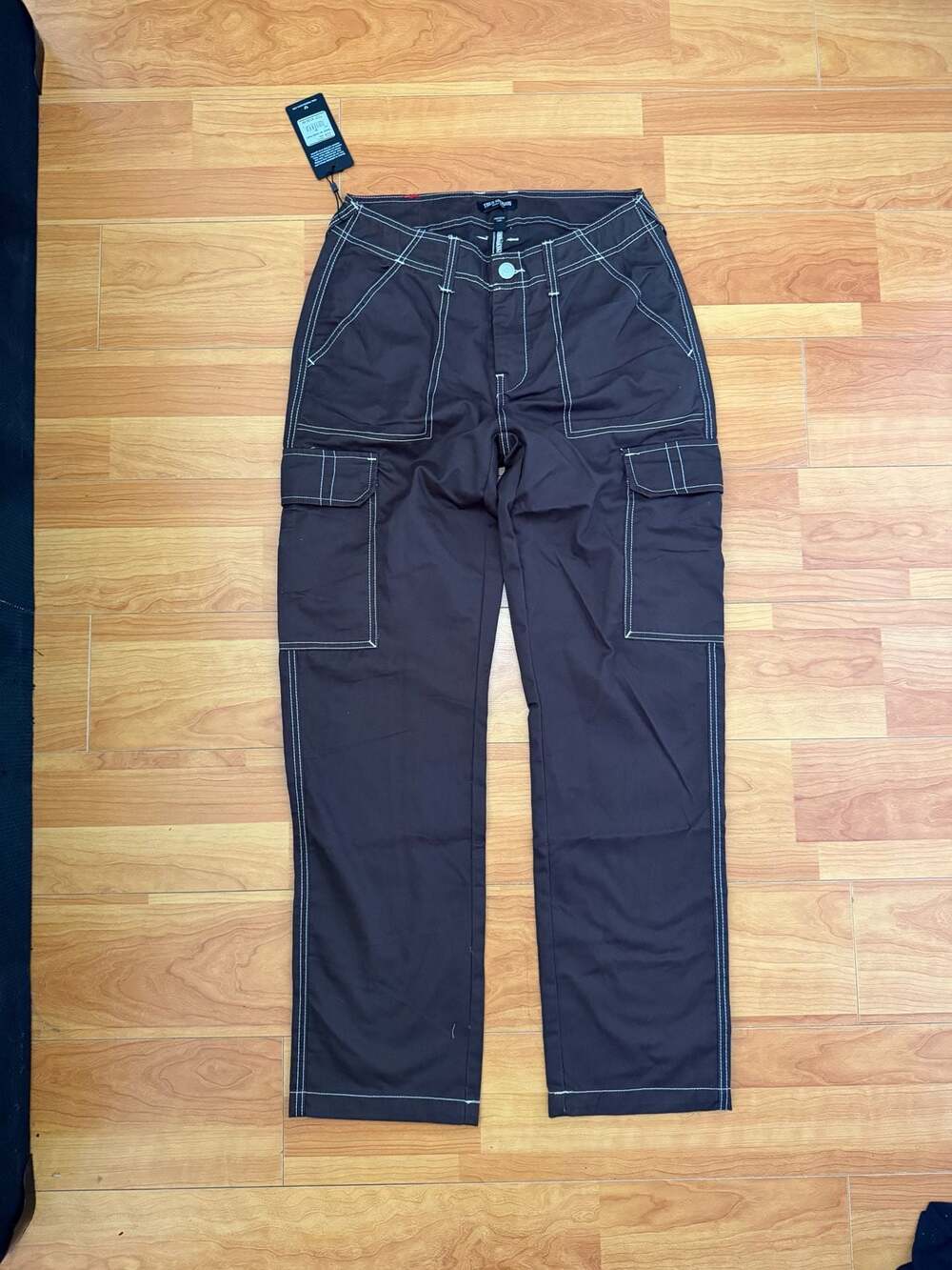 True Religion Baggy SN Cargo Pant in Java